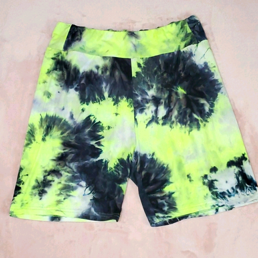 Tie Dye Biker Shorts